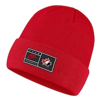 Team Canada Nike Cuffed Knit Hat Front_Angled_Left