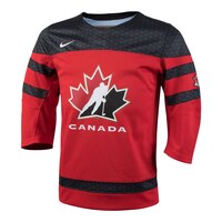 Nike Youth's Canada Hockey Team Replica Jersey Front_Angled_Left