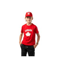 Bauer x Hockey Canada® Youth Graphic T-Shirt Front_Flat