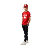 Bauer Hockey Canada Youth Graphic T Shirt Front_Three_Fourths_Angled_Left