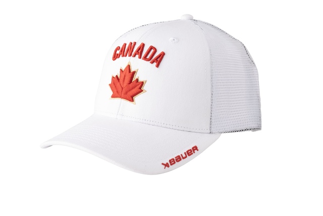 Bauer Hockey Canada  Adjustable Cap Front_Three_Fourths_Angled_Left