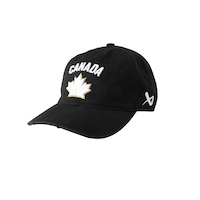 Bauer Hockey Canada Distressed Cap Front_Three_Fourths_Angled_Left