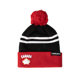 Bauer x Hockey Canada® Twotone Pom Knit Hat Front_Flat