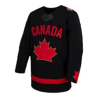 Youth Canada Hockey Canada Team Alternate Replica Jersey Front_Three_Fourths_Angled_Left