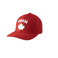Hockey Canada Bauer Elastafit Senior Hockey Hat Front_Angled_Left