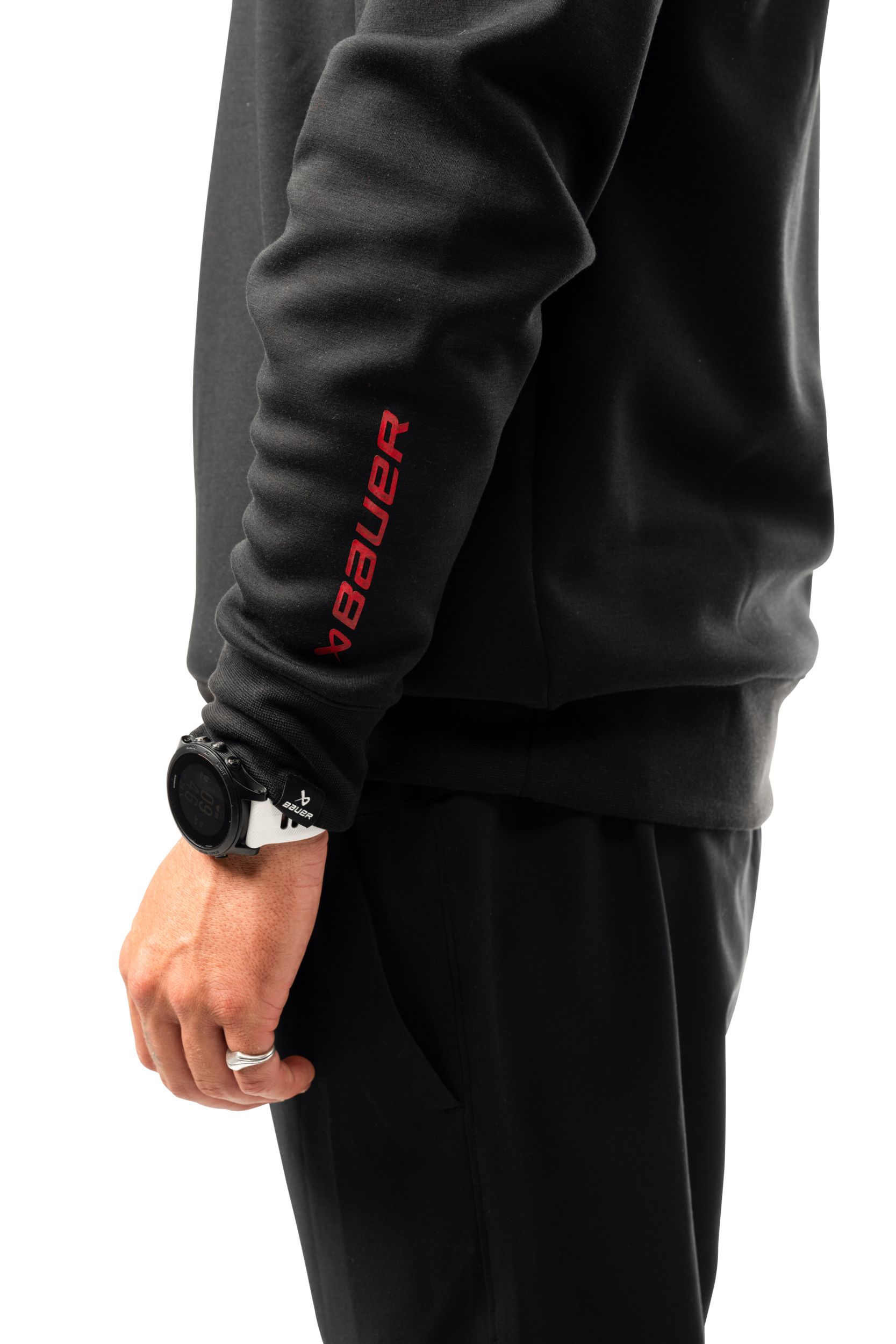 Bauer Hockey Canada Envoy 1/2 Zip Long Sleeve Top