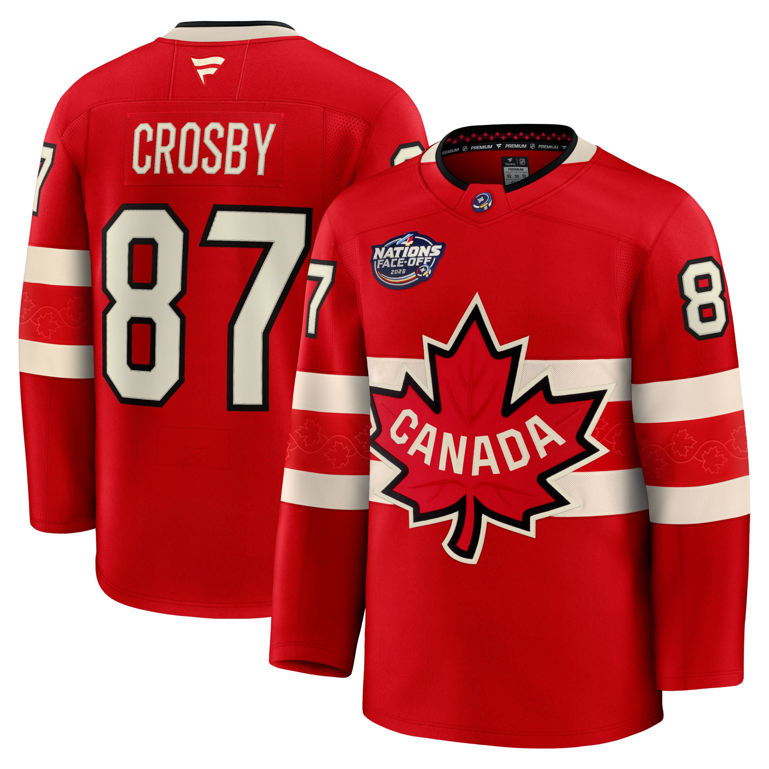 Canada 4 Nations Face-Off Crosby Jersey