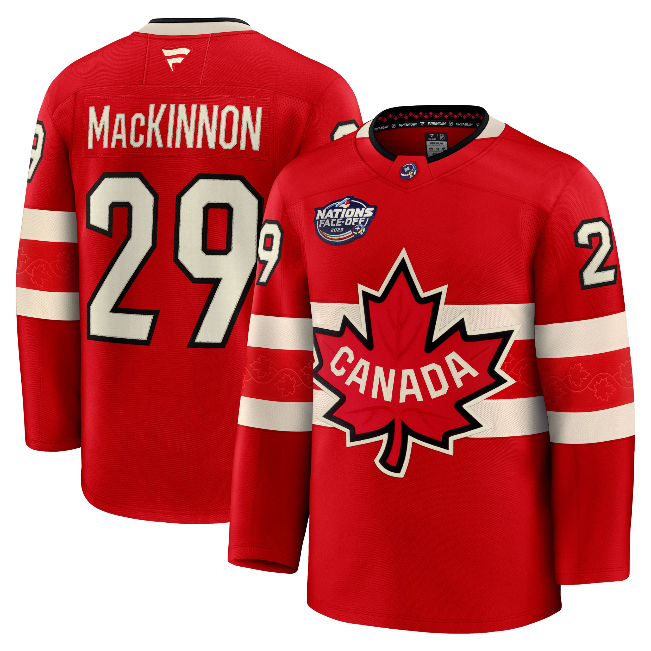 Canada 4 Nations Face-Off MacKinnon Jersey