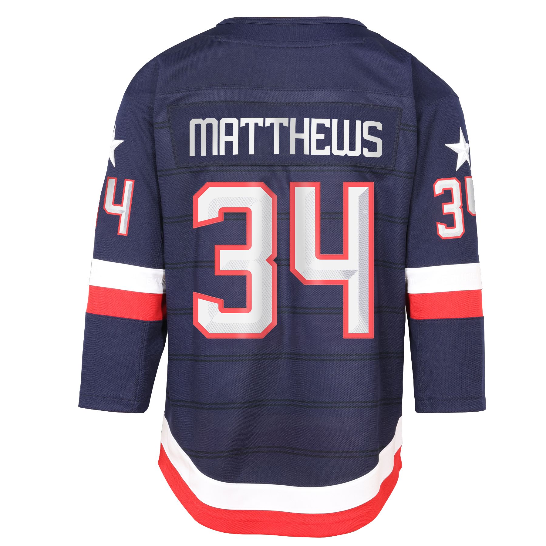 Youth USA 4 Nations Face-Off Auston Matthews Jersey