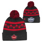Youth Canada 4 Nations Face-Off Cuffed Pom Knit Hat Composite_or_Mixed
