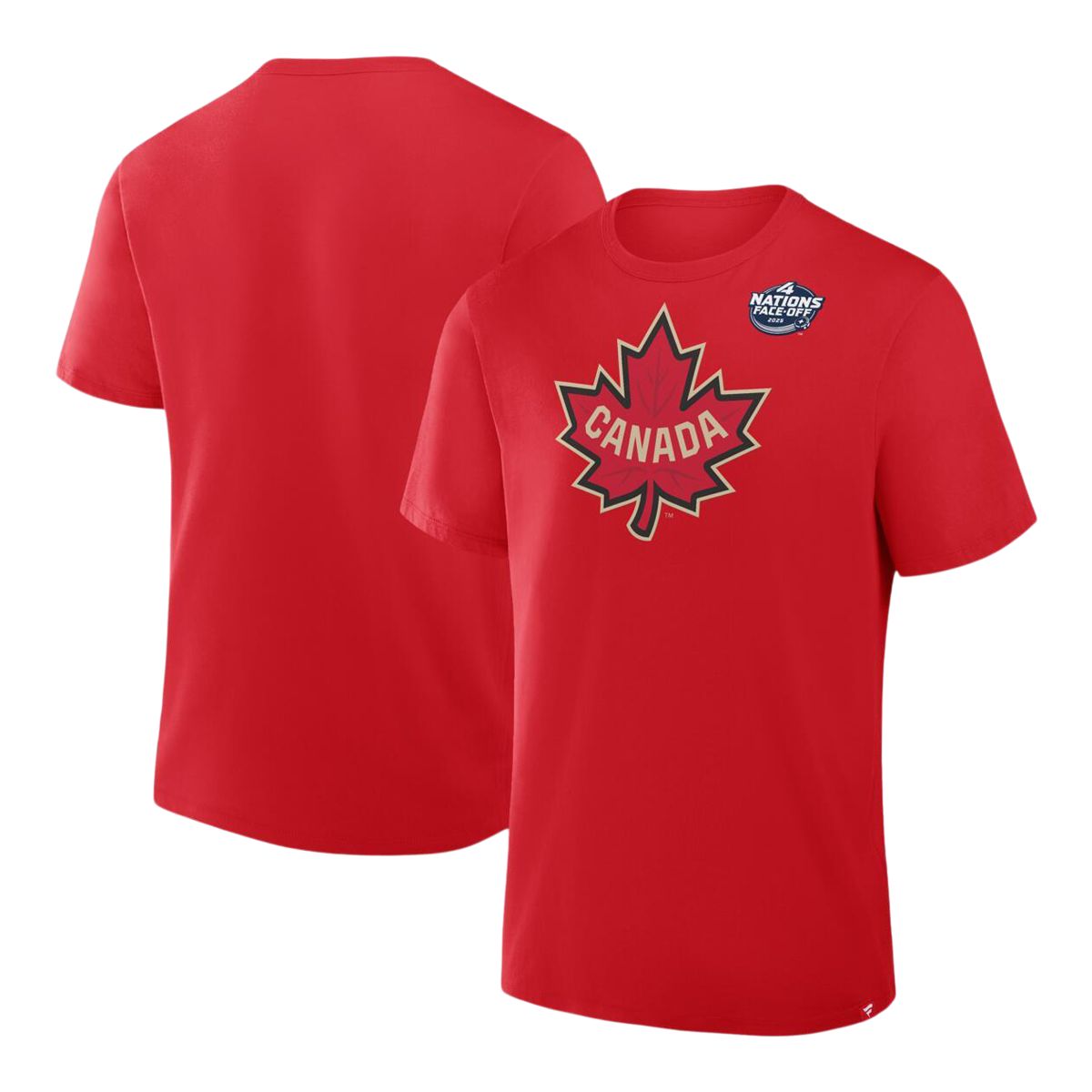Canada 4 Nations Face-Off Logo T Shirt