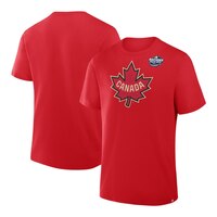 Canada 4 Nations Face-Off Logo T Shirt Composite_or_Mixed