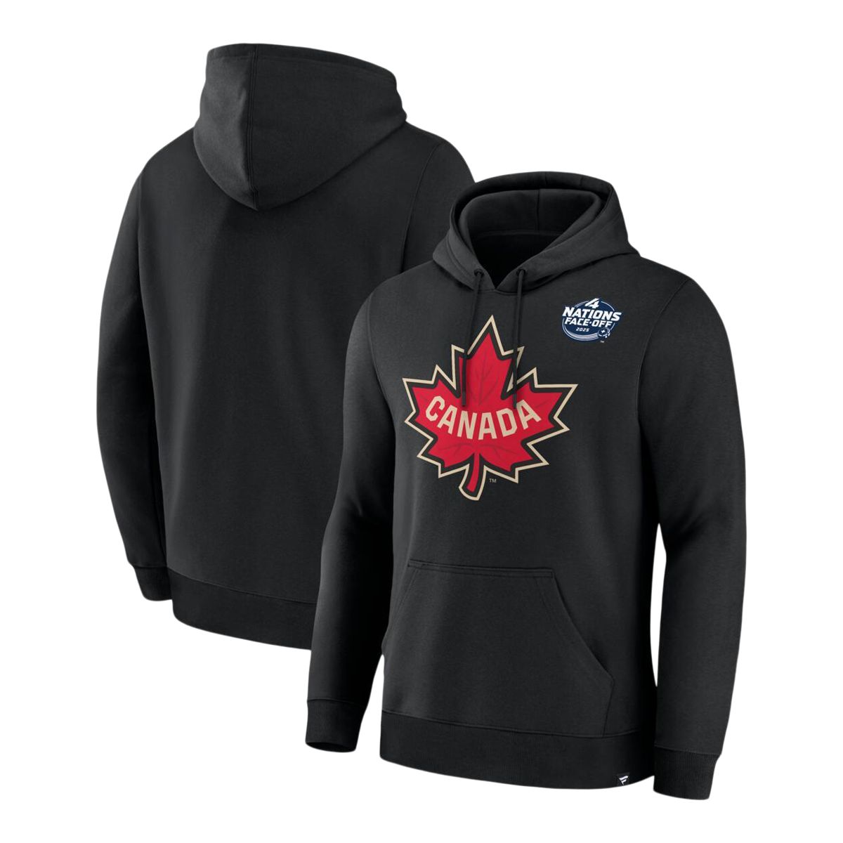 Canada 4 Nations Face-Off Logo Hoodie