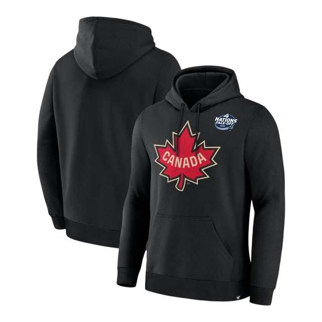 Canada 4 Nations Face-Off Logo Hoodie