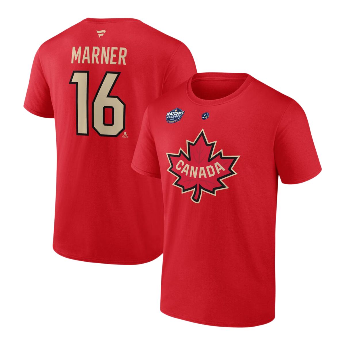 Canada 4 Nations Face-Off Stacked Marner Player T Shirt