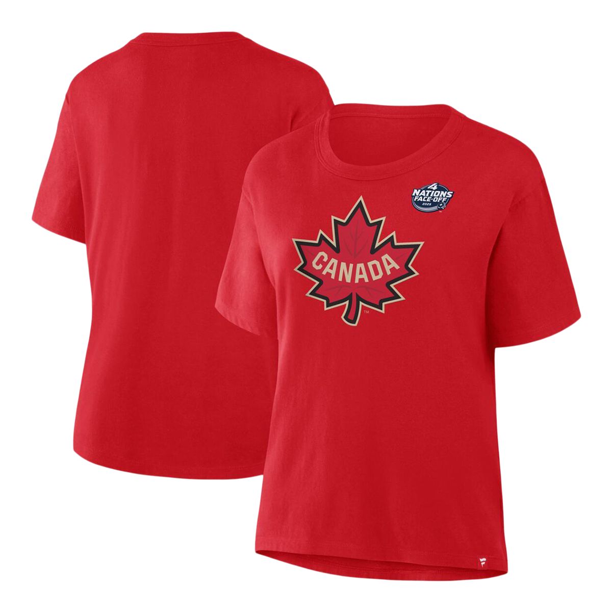 Canada 4 Nations Face-Off Women's T Shirt