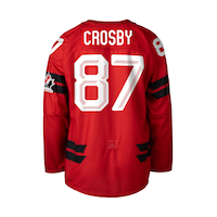 Bauer x Hockey Canada® Crosby Semi-Pro Jersey Back_Flat