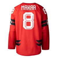 Bauer x Hockey Canada® Makar Semi-Pro Hockey Jersey Back_Flat