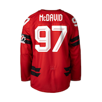 Bauer x Hockey Canada® McDavid Semi-Pro Jersey Back_Flat