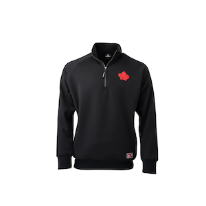 Team Canada Bauer 2026 1/4 Zip Long Sleeve Top