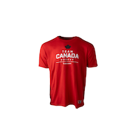Team Canada Bauer 2026 Stacked T-Shirt Front_Flat