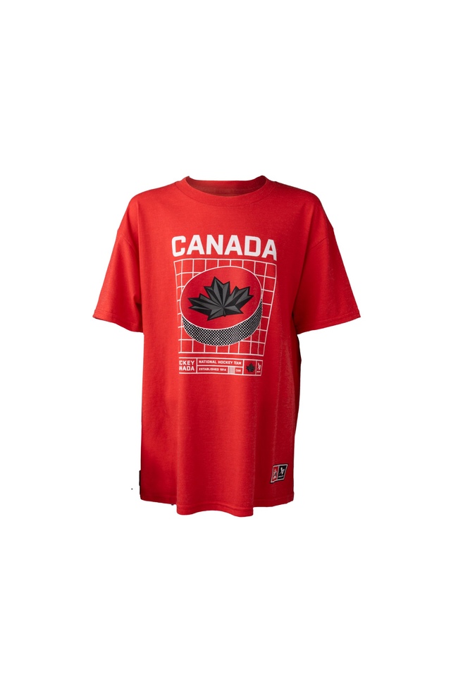 Youth Team Canada Bauer 2026 Puck T-Shirt
