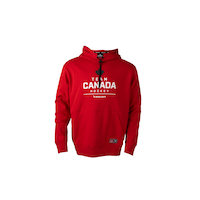 Team Canada Bauer 2026 Stacked Hoodie Front_Flat