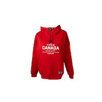 Team Canada Bauer Women's 2026 Stacked Hoodie Front_Flat