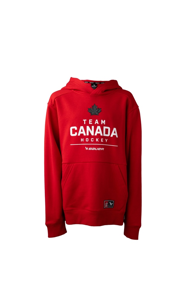 Youth Team Canada Bauer 2026 Stacked Hoodie