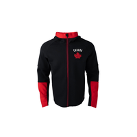 Team Canada Bauer 2026 Performance Full Zip Hoodie Front_Flat