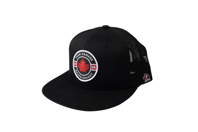Youth Team Canada Bauer 2026 Circle Flat Brim Cap