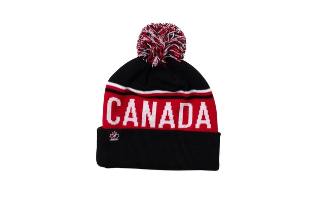 Team Canada Bauer 2026 Cuffed Pom Knit Hat
