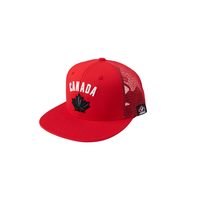 Team Canada Bauer 2026 Flat Brim Cap Front_Angled_Left