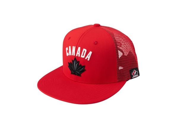 Team Canada Bauer 2026 Flat Brim Cap