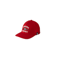 Team Canada Bauer 2026 Elastafit Cap Front_Angled_Left