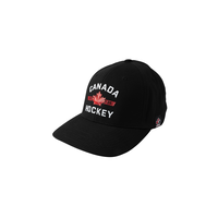 Team Canada Bauer 2026 Elastafit Cap Front_Angled_Left