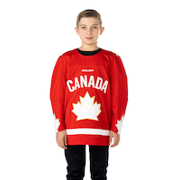 Youth Team Canada Bauer Replica Jersey Front_Flat