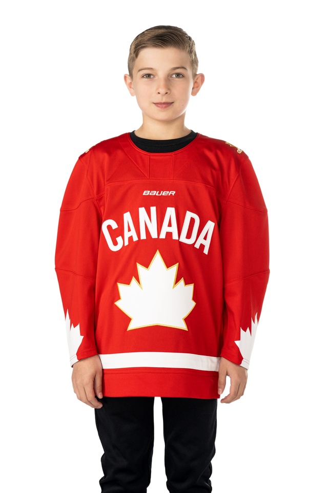 Youth Team Canada Bauer Replica Jersey