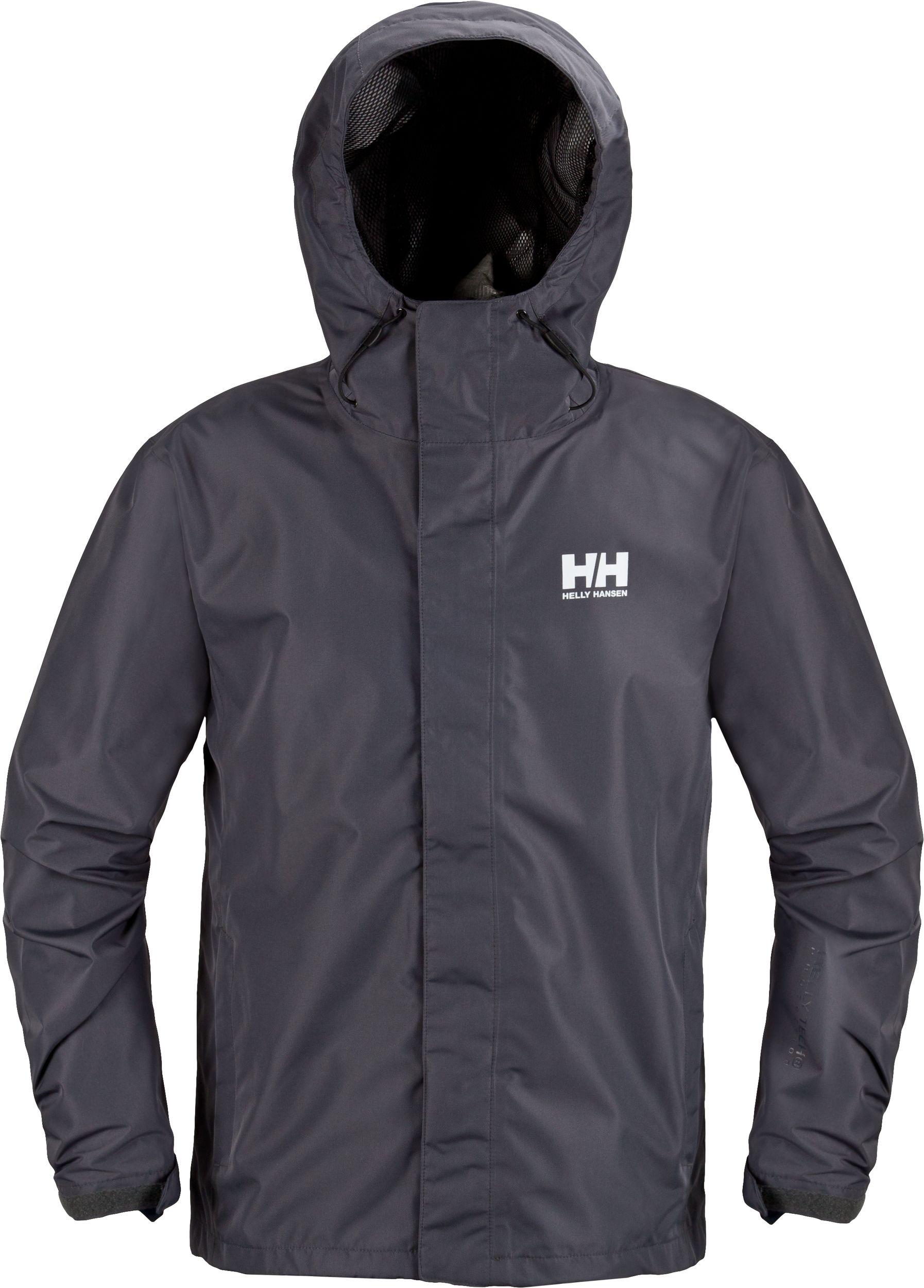 Helly Hansen Men's Seven J Hooded Rain Jacket  Waterproof Breathable Shell Windbreaker