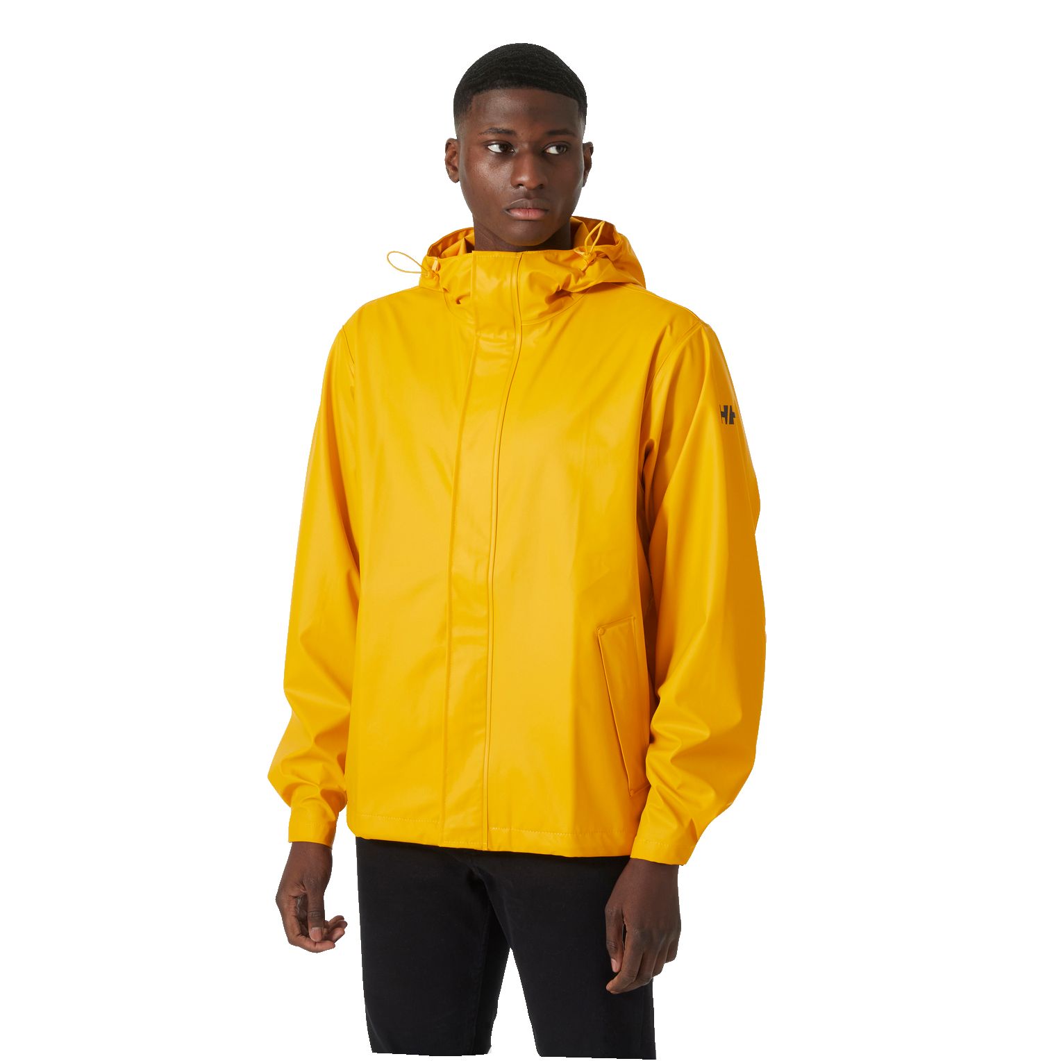 Helly Hansen Men's Moss Helox+ PU Hooded Rain Jacket