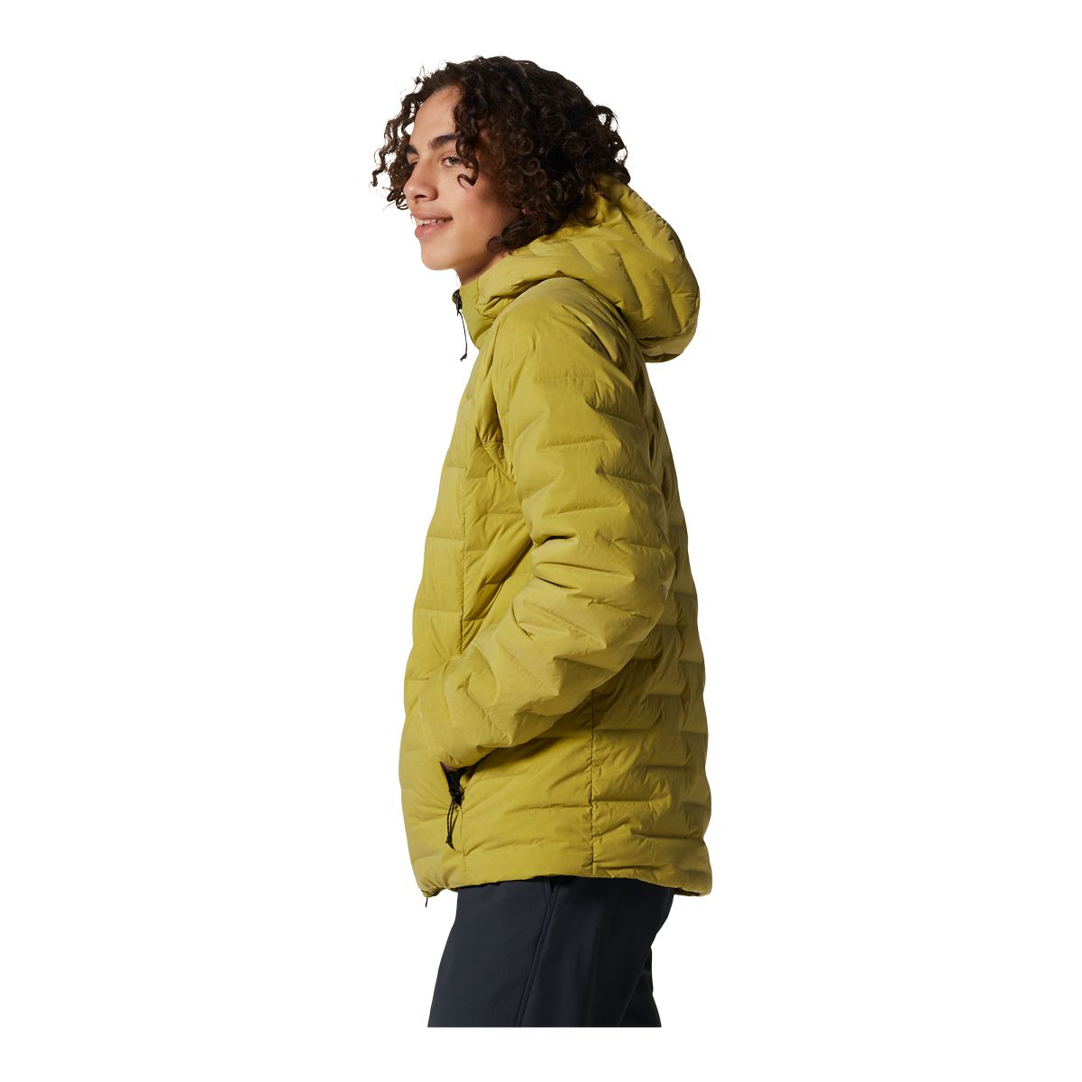 Mountain Hardwear Men's Stretchdown Midlayer Jacket, Insulated Down, Hooded, Water-Repellent