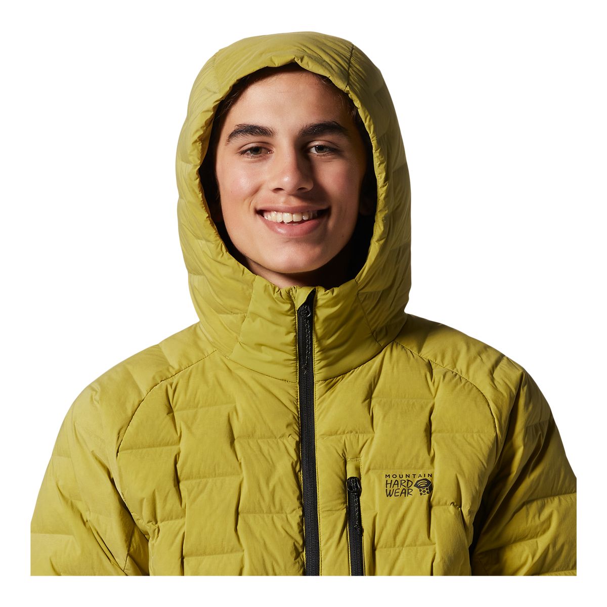 Mountain Hardwear Men's Stretchdown Midlayer Jacket, Insulated Down, Hooded, Water-Repellent