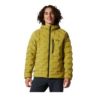 Mountain Hardwear Men's Stretchdown Midlayer Jacket, Insulated Down, Hooded, Water-Repellent Front_Flat