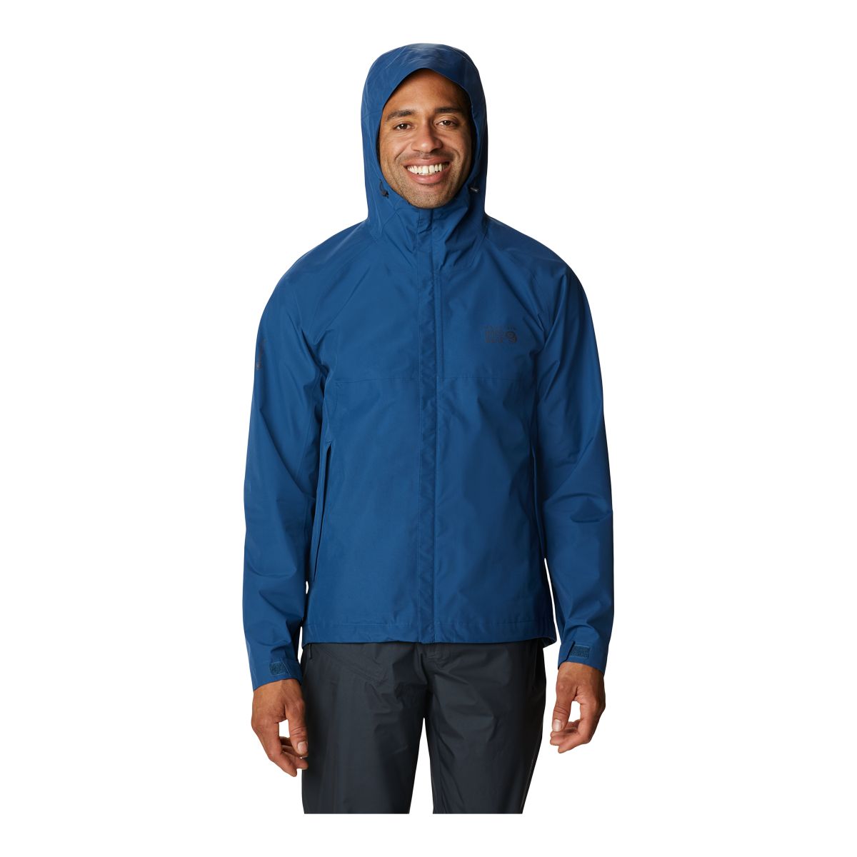 Mountain Hardwear Men's Exposure/2 Gore-Tex Paclite Hooded Rain Jacket ...
