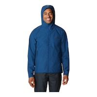 Mountain Hardwear Men's Exposure 2 Paclite Rain Jacket Front_Flat