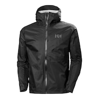 Helly Hansen Men's Verglas Micro Rain Shell Jacket Front_Flat