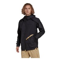 adidas Men's Terrex Utilitas RAIN.RDY  Hooded Rain Jacket, Waterproof, Shell Front_Angled_Left