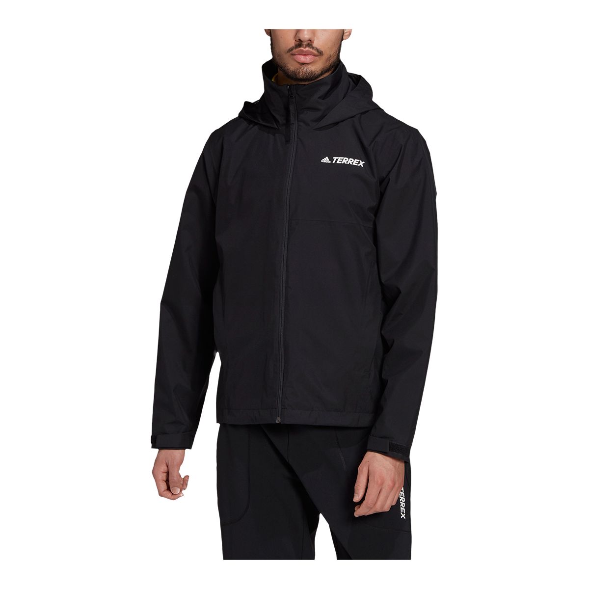 adidas Men's Terrex Multi Hooded Rain Jacket, Waterproof