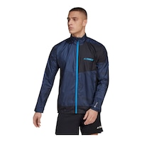 adidas Men's Terrex MT Trail Wind Shell Jacket Front_Flat