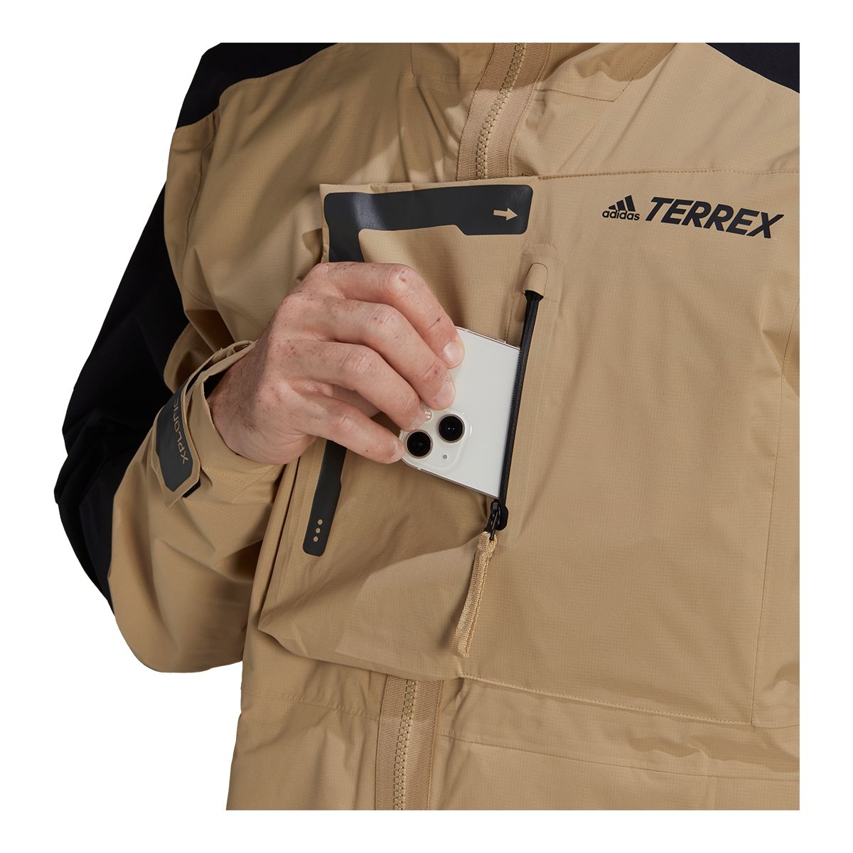 adidas Men's Terrex Xploric Rain.RDY Rain Shell Jacket